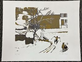 Winter - Szene von Eugen Del Negro   (ID B4839)