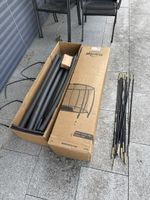 Trampolin Sicherheitsnetz Berg Deluxe 330 Stangen neu