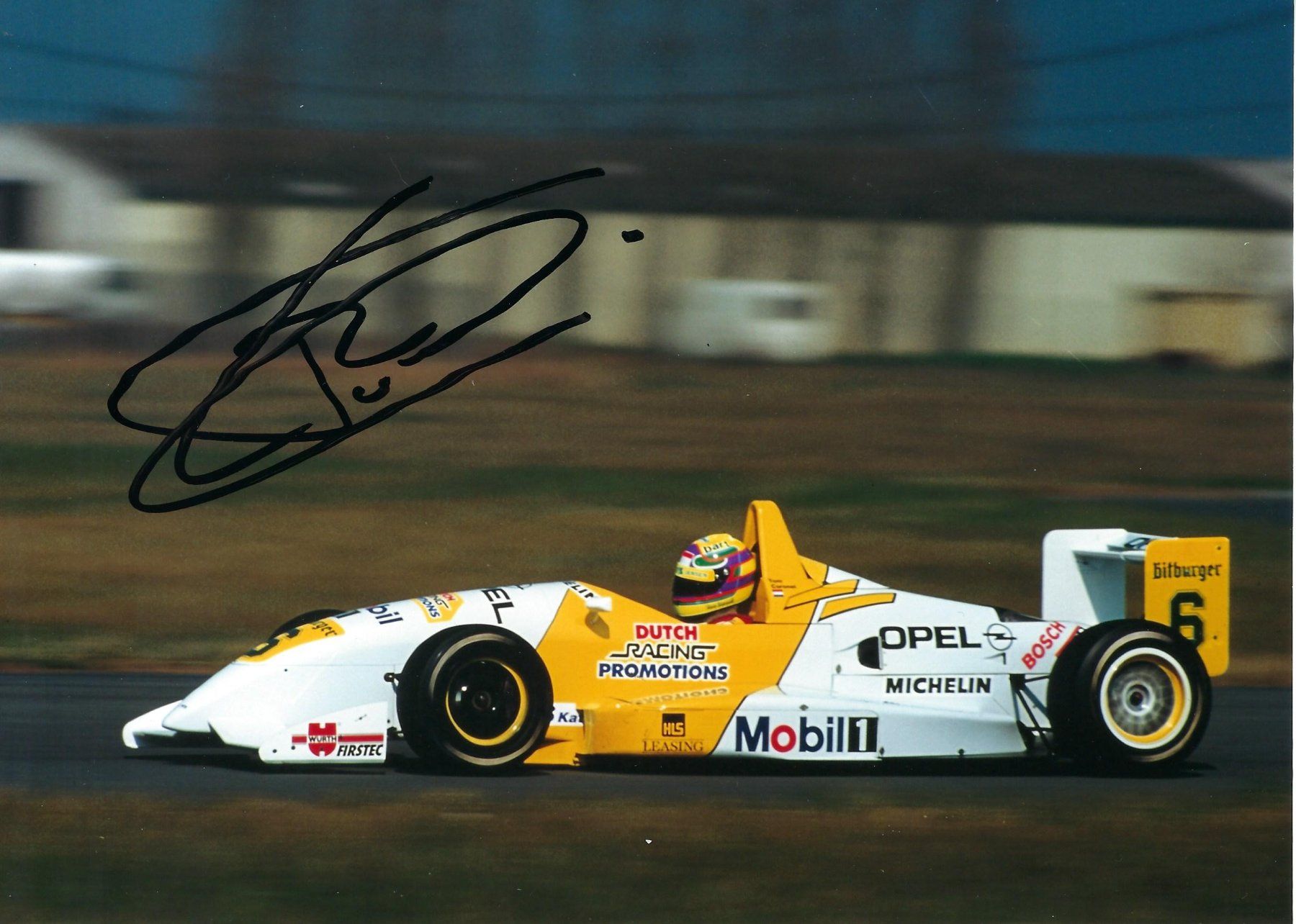 Autografi: AG-Pressefoto, Tom Coronel, Deutsche Formel 3 – Usato da Aarburg venduto da Hktm