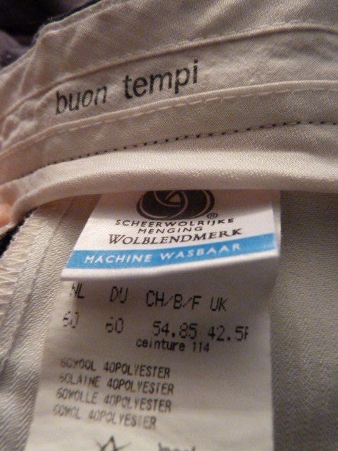 Hosen: Hose buon tempi, Gr. 54, schwarz – Gebraucht aus Nunningen von Fashion-Ave51 4