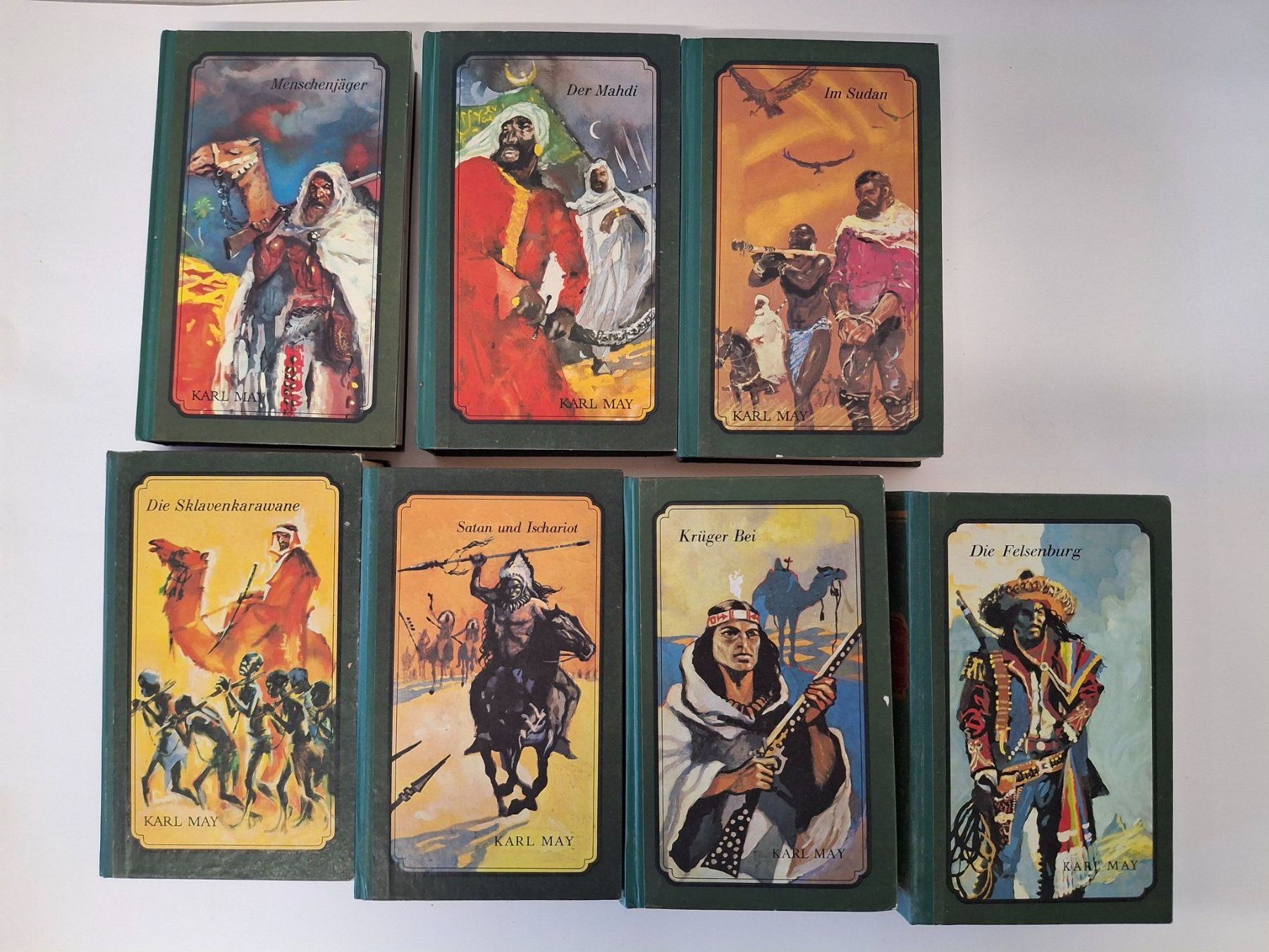 Libri: Karl May Bücher-Sammlung, 7 Bände – Usato da Reichenburg venduto da AK307 1