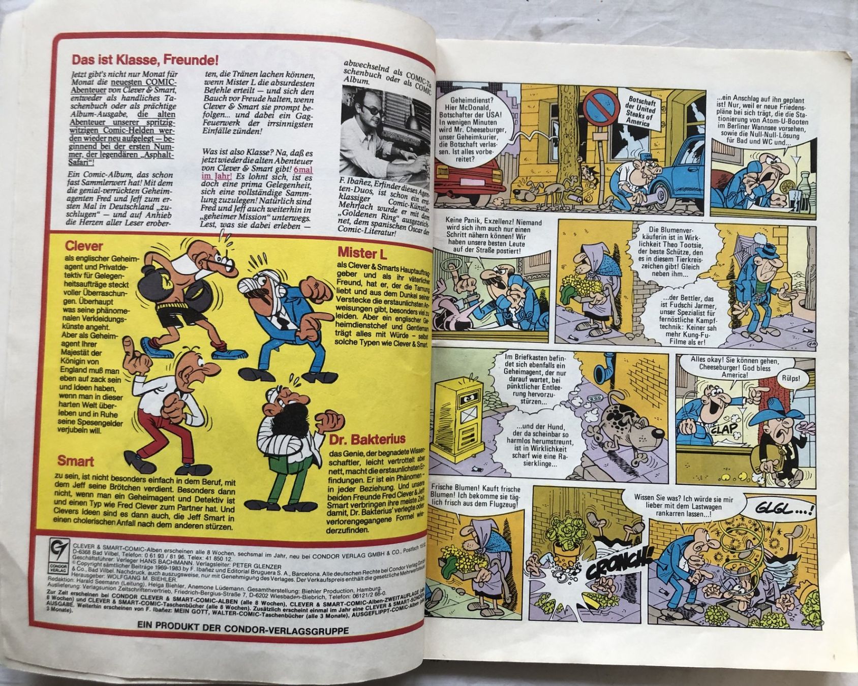 Fumetti: CLEVER & SMART - Nr.64 - 1.Auflage – Usato da Schaffhausen venduto da durruti 2