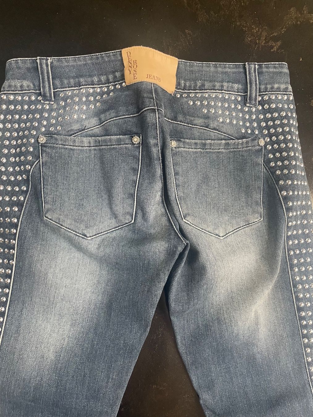 Pantaloni: Jeans Denny Rose con borchie – Usato da Minusio venduto da Pink222 5