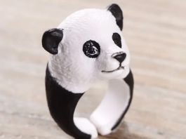 Ring mit Panda, Nr. 62
