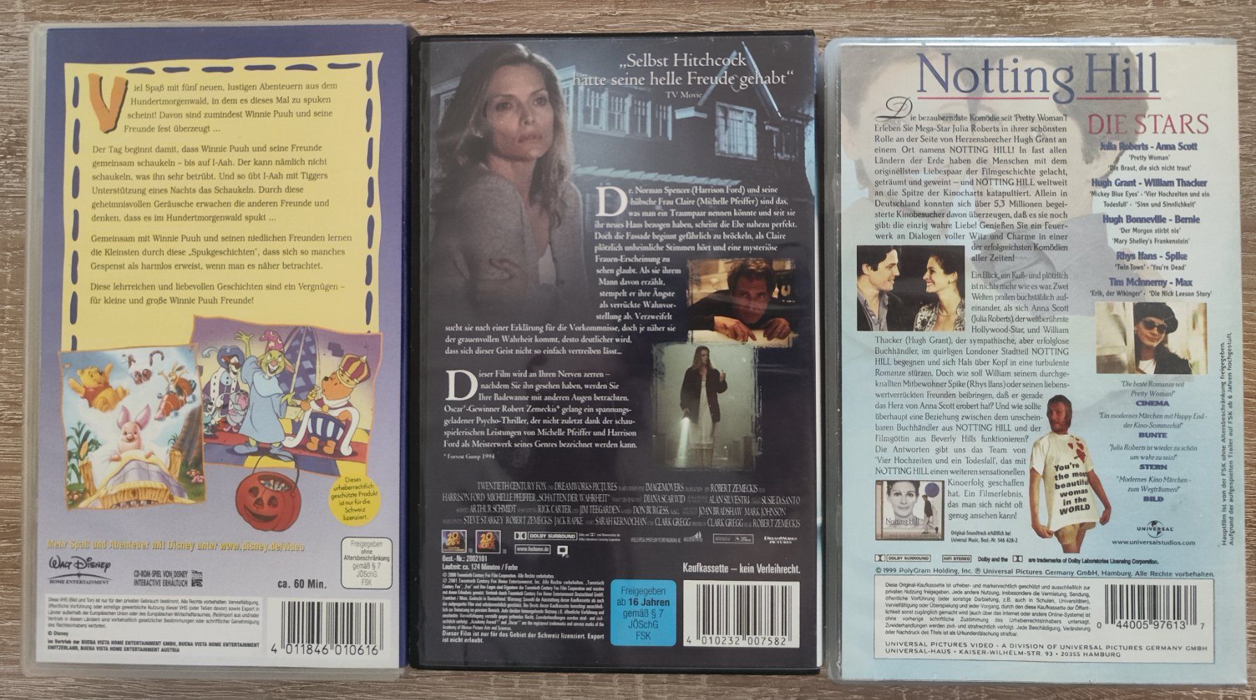 Toutes les VHS: 3 VHS Video Kassetten – D'occasion à Fislisbach par Hast1976 1