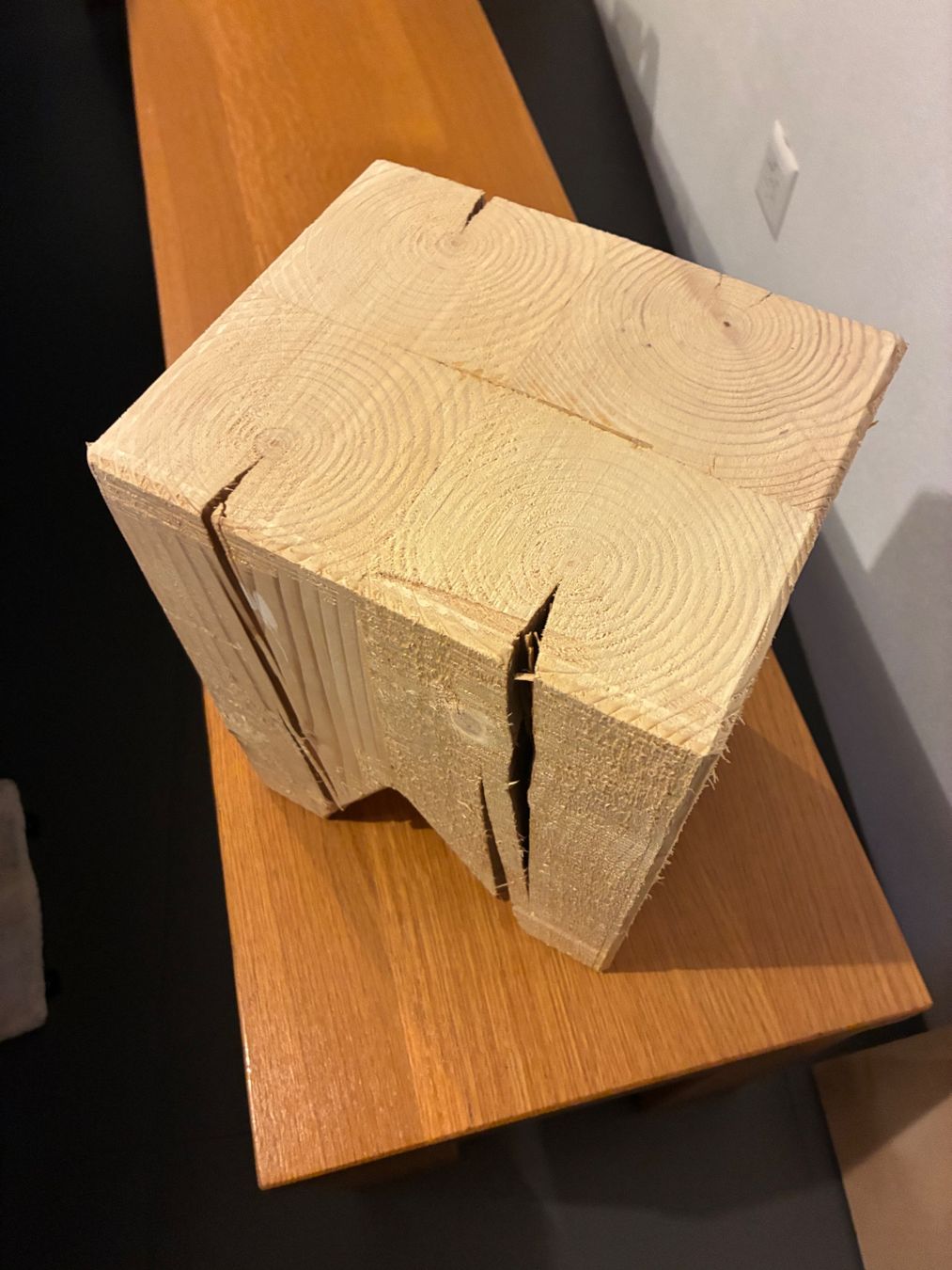 Holzartikel: Holzklotz – Neu und originalverpackt aus Vicosoprano von moikka 5