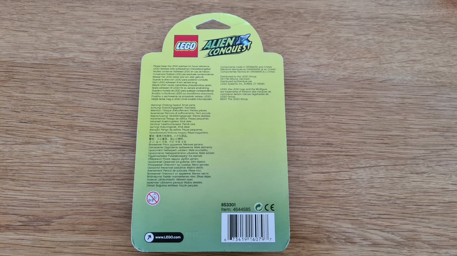 Lego Kit di costruzioni: Alien Conquest Battle Pack 853301 Polybag 2011 OVP & Sealed – Nuovo e nell'imballaggio originale da Winterthur venduto da stufaphi 2