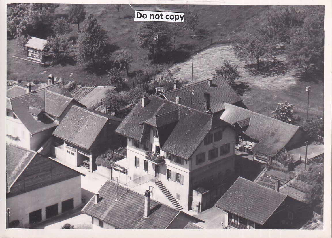Cartoline postali: Ecublens   FR  -   Aerofoto – Usato da Brig venduto da Valcards54