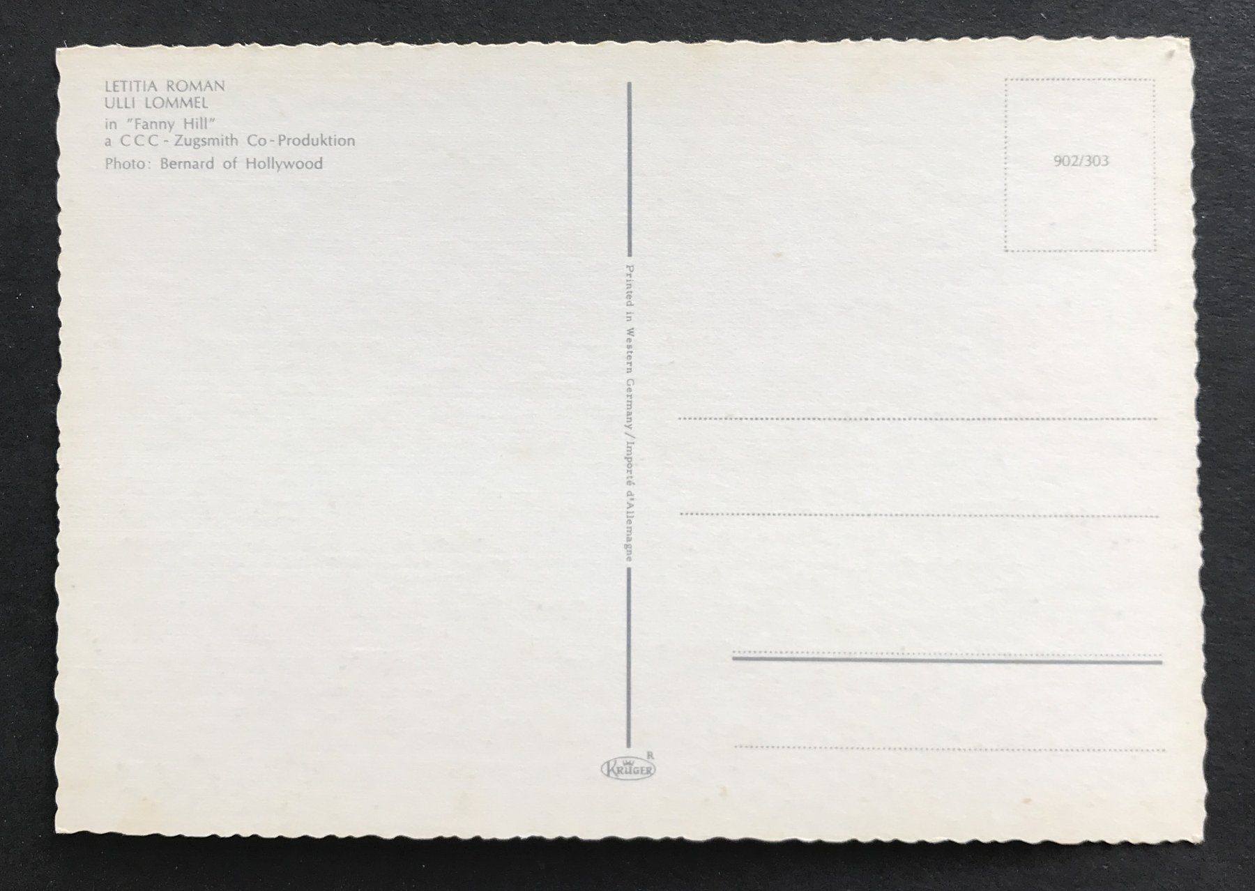 Cartoline postali: ANSICHTSKARTE LETITIA ROMAN & ULLI LOMMEL – Usato da Ostermundigen venduto da wini63 1