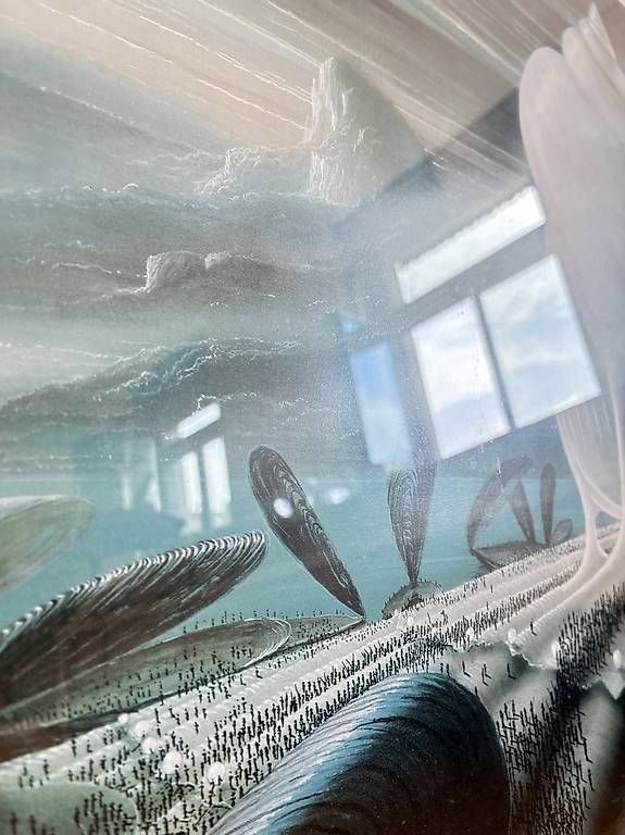 Foto & Immagini: Bild mit Rahmen  80 × 60 cm  signiert – Usato da St. Gallen venduto da Sirii9000 3