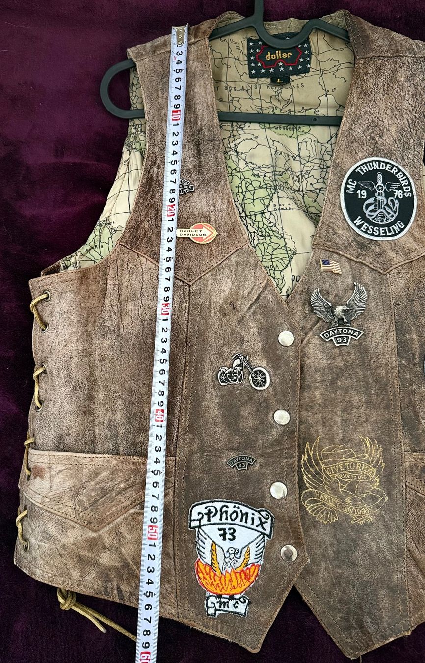 Gilets & Westen: Dollor Biker-Lederweste Gr. L – Gebraucht aus Kilchberg ZH von KellerCI 8