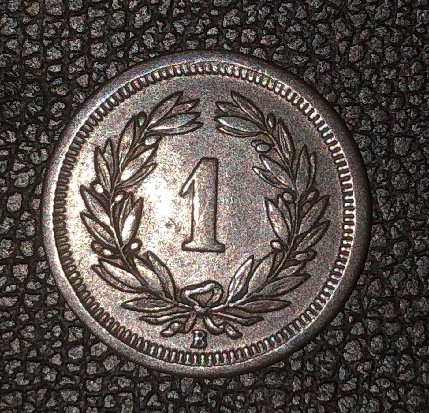 Alle Münzen: 1877 - 1 RAPPEN UNZ – Neu (gemäss Beschreibung) aus Courgenay von Kolfree 1