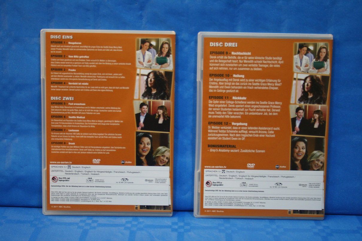 Alle DVDs: DVD "Grey’s Anatomy" – Gebraucht aus Wettingen von zibi137 3