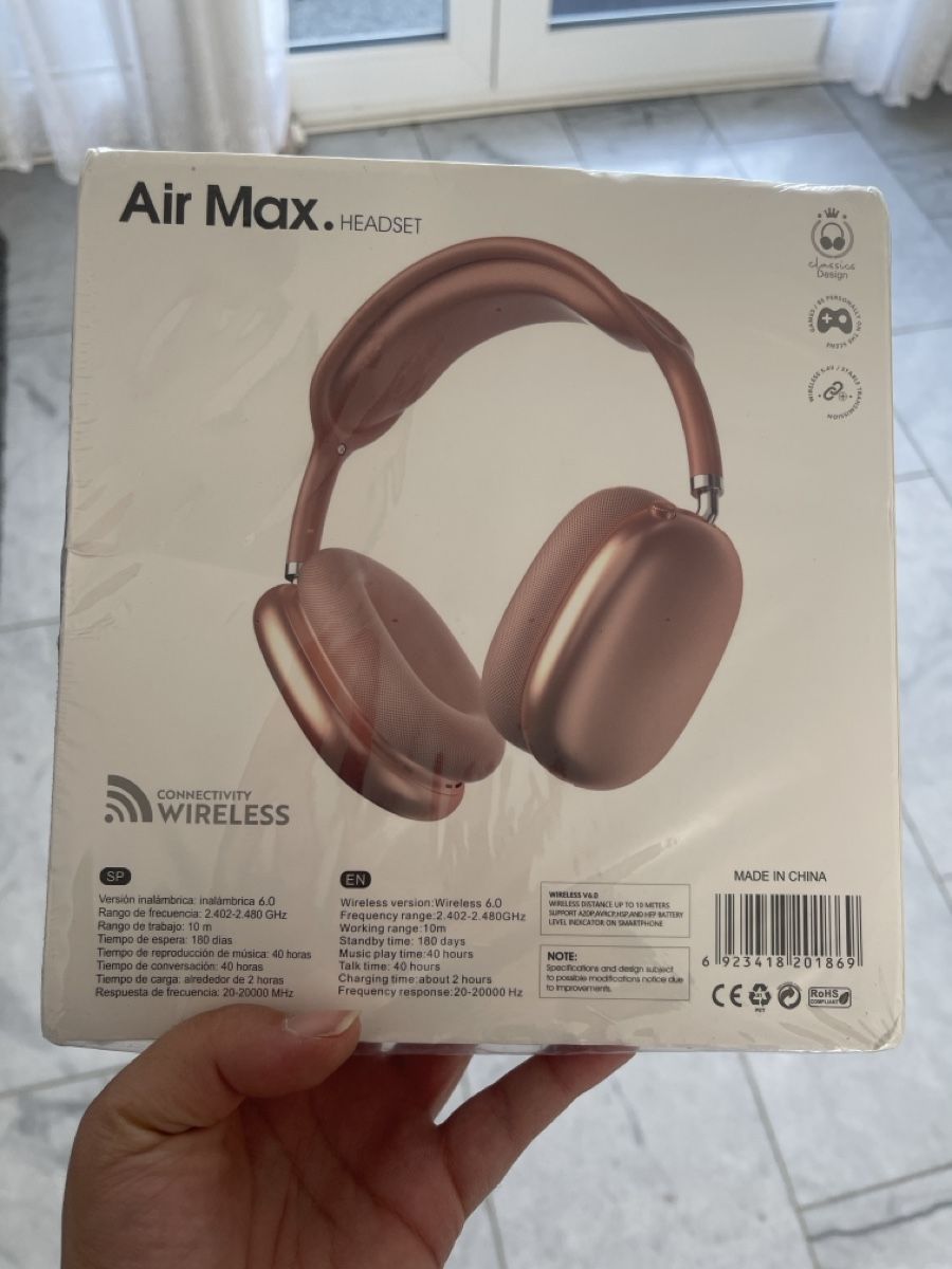 Cuffie: Originalverpackte Air Max Sound Kopfhörer - Wireless – Nuovo e nell'imballaggio originale da Untersiggenthal venduto da Sparmuffel_94 1