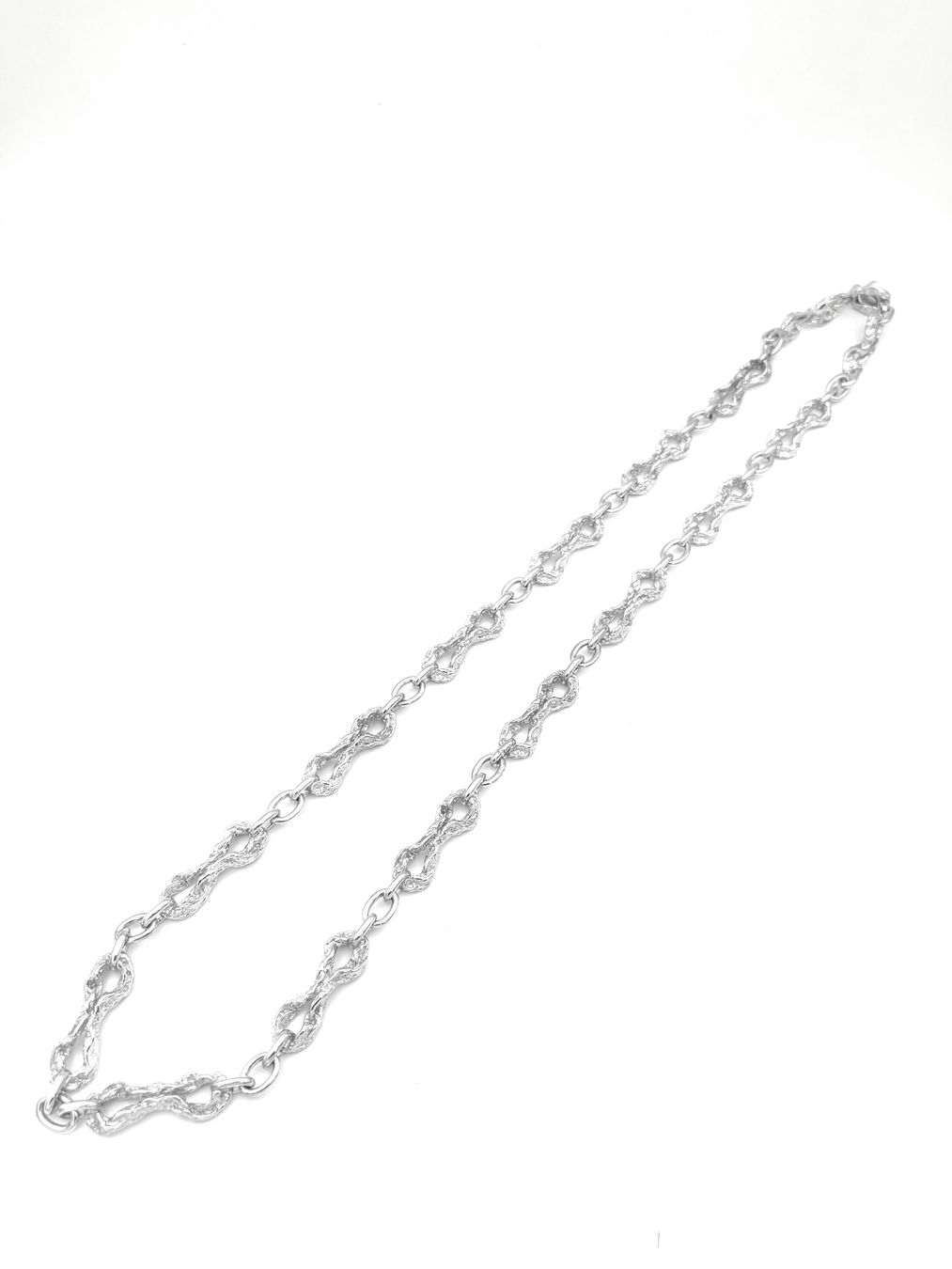 Gilbert Albert Catenine: GILBERT ALBERT. Sautoir argent 800/00 – Usato da Renens VD venduto da Diademe.sarl 1