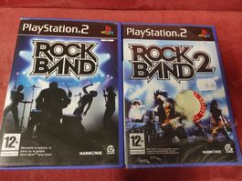 Rock Band (occasion) & Rock Band 2 (neuf) FR