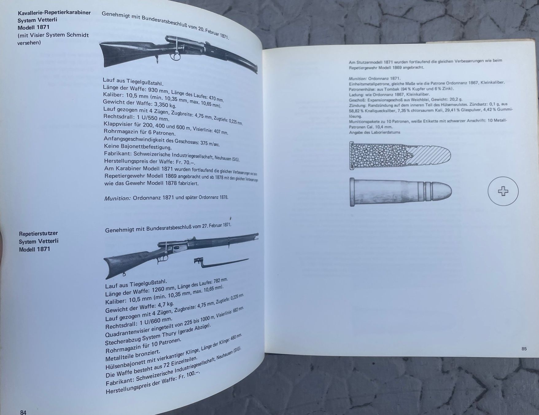 Libri: Hand und Faustfeuerwaffen.Schweizerische Ordonanz 1817-1867 – Difettoso da Versoix venduto da HELVETICA_1 6