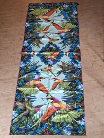 Fabric Frontline Zürich Seidenschal "Hummingbird" neu