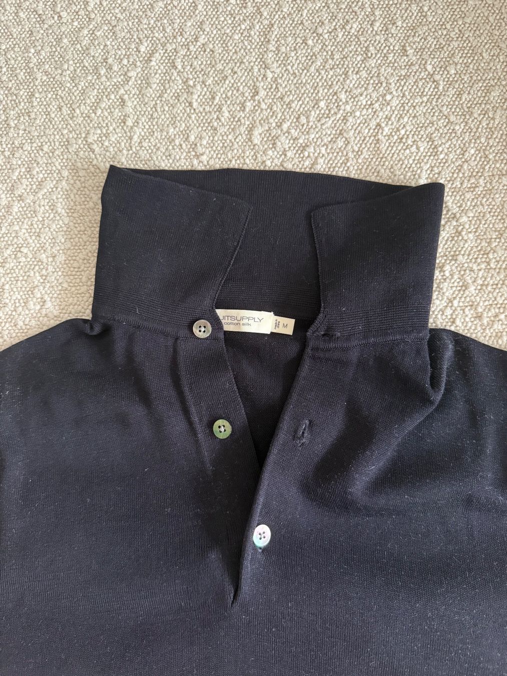 Suitsupply Magliette Polo: Suitsupply Poloshort in navy, Grösse M – Usato da Winterthur venduto da Louvre91 2