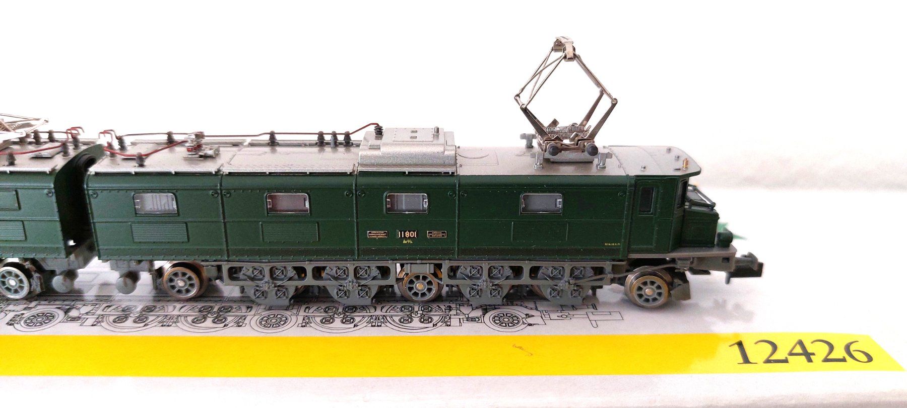 Trix Modellini di ferrovie: Minitrix Ae 8/14 SBB 12426 – Nuovo (secondo la descrizione) da Biberist venduto da Ntrains 3