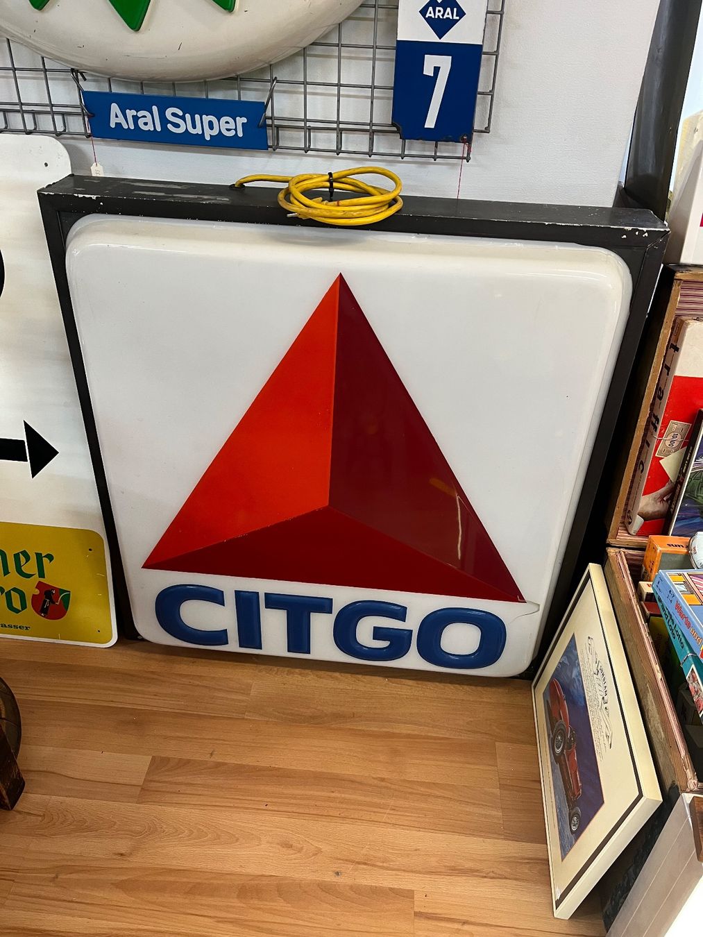 Schilder: Citgo - Leuchtreklame – Gebraucht aus Erlinsbach von Stu-ff 2