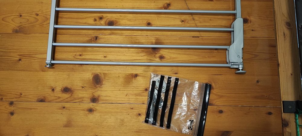 Tutto per la sicurezza: Treppengitter aus Stahl inkl. allem Material zur Montage – Nuovo (secondo la descrizione) da Knonau venduto da mo87 3