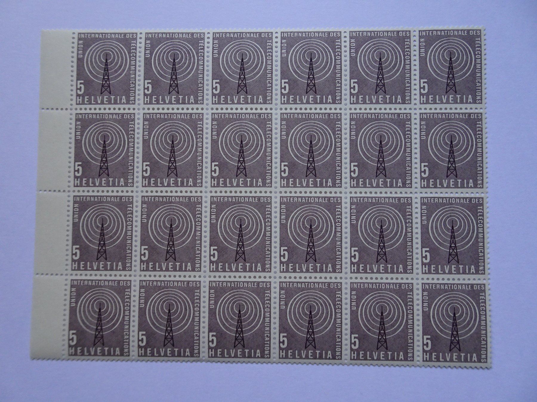 Tous les timbres: UIT 1958** – Neuf (Voir description) à Aadorf par Chnorli-Furz