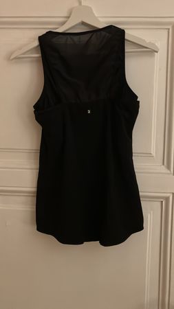 Kleid Damen schwarz mit Netzeinsatz guter Zustand