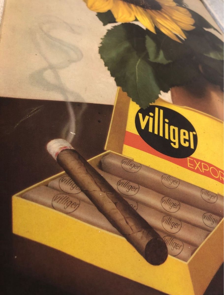 Villiger Sigari: Antik Bilder Zigarren Villiger – Usato da Seuzach venduto da Wolf936 3