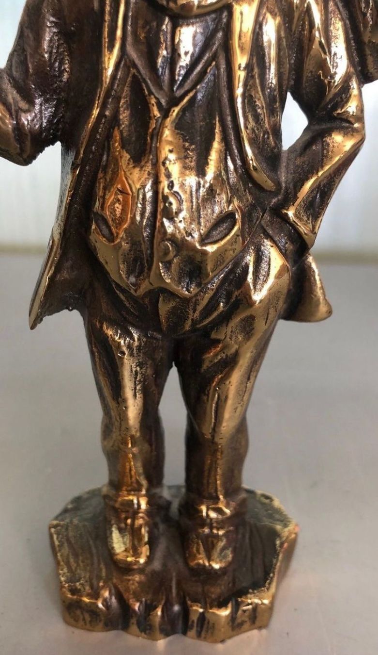 Skulpturen & Statuen: Massive Messing Mann – Gebraucht aus Olten von sportwelt 4