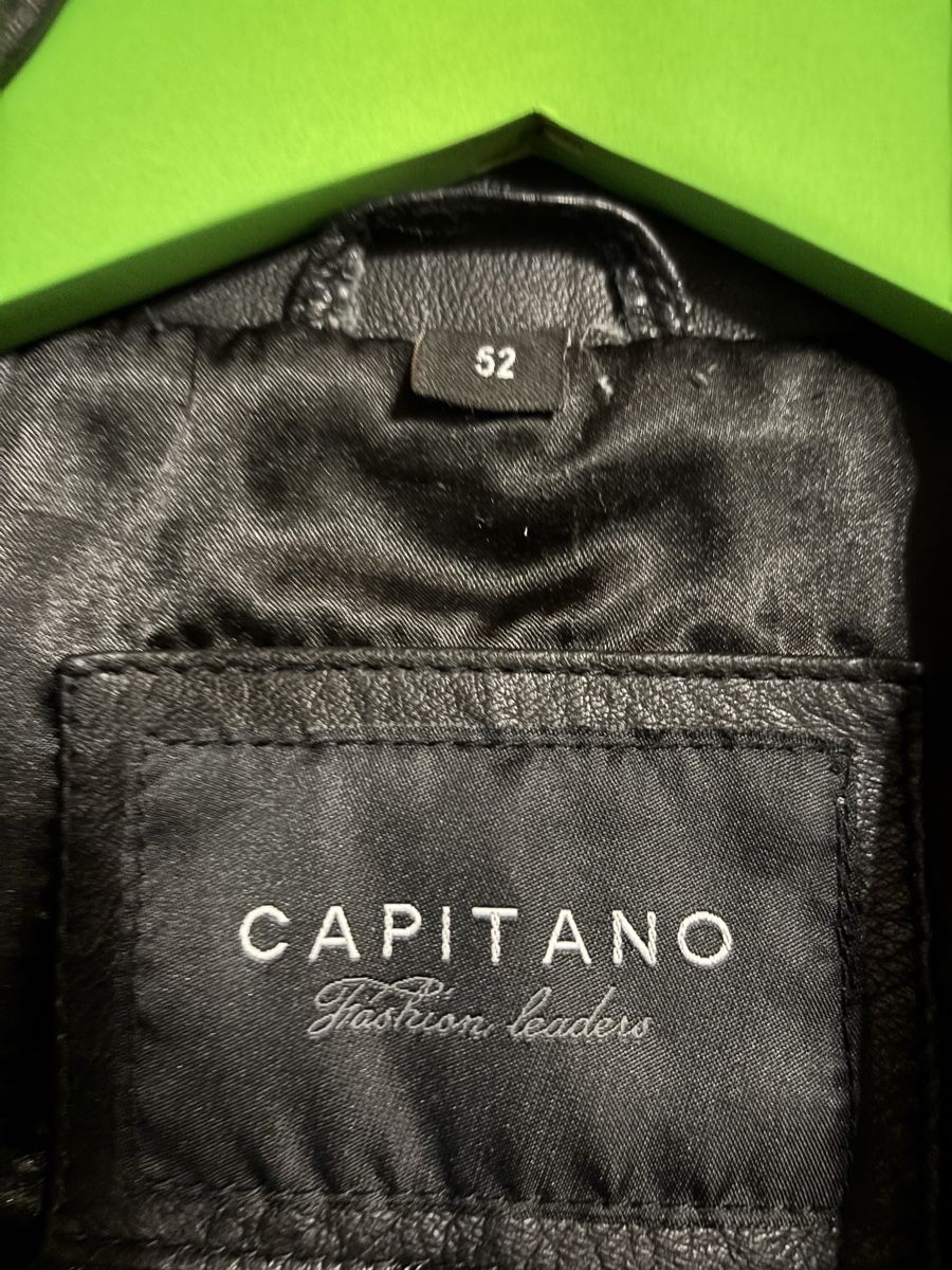 Giacche: Veste en cuir CAPITANO.Taille 52 – Usato da Delémont venduto da Vendeur_3 2