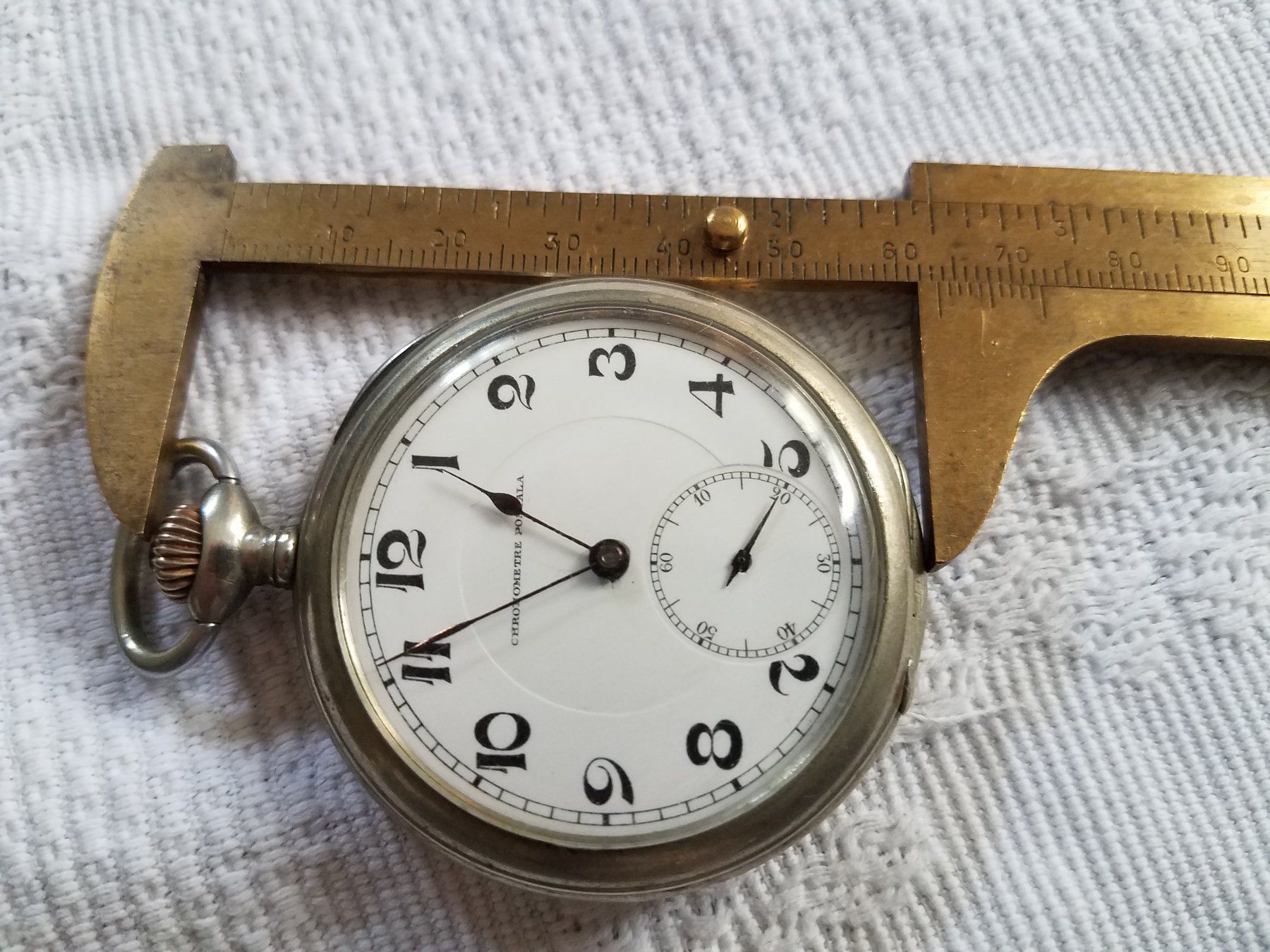 Orologi: Antike Taschenuhr Chronometre Postala – Usato da Rorschacherberg venduto da Marubium 3