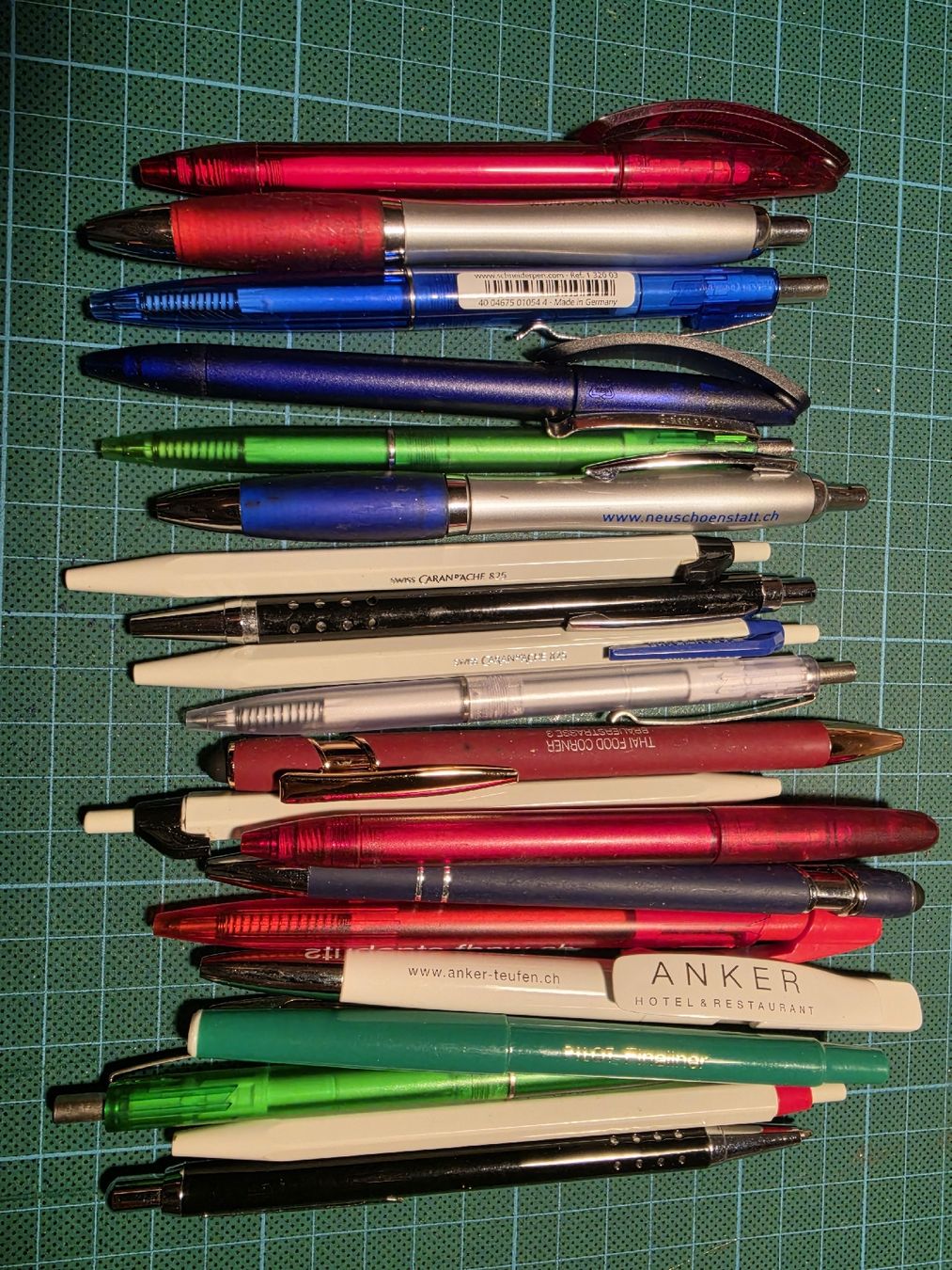 Stifte & Marker: 20 Kugelschreiber  – Neu (gemäss Beschreibung) aus Zürich von ZH-Vintage