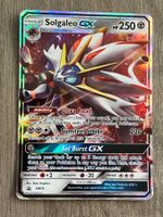 Pokemon Fullart Holo / Solgaleo GX SM16 / Black Star Promos