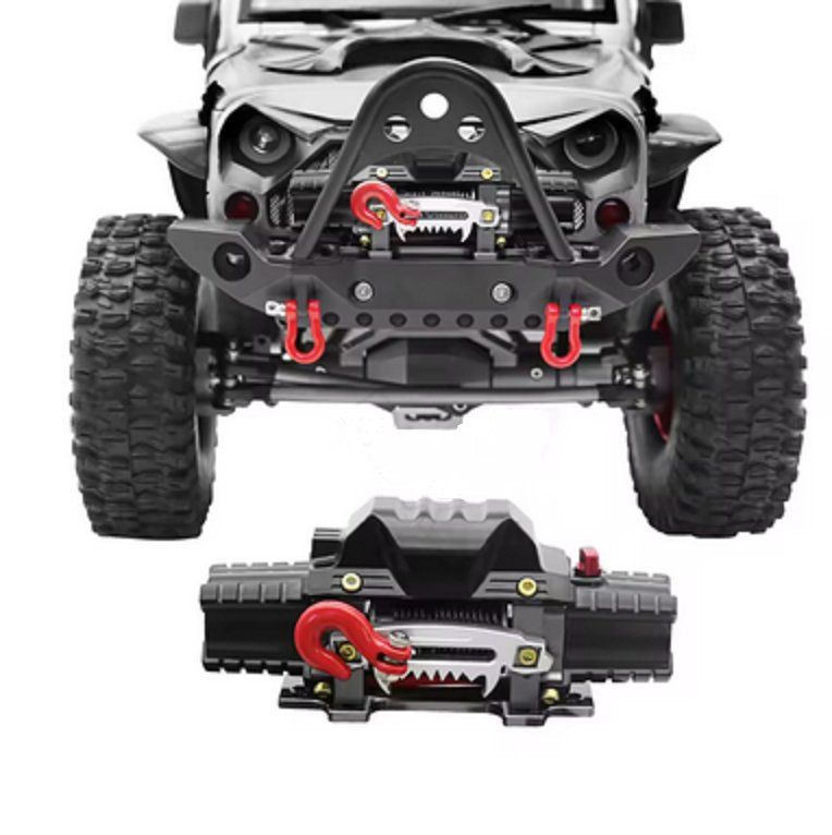 Modellismo RC: Doppelmotor Seilwinde 1/10 mit Stahldrahtseil 1m – Nuovo (secondo la descrizione) da Nussbaumen AG venduto da randy55 7