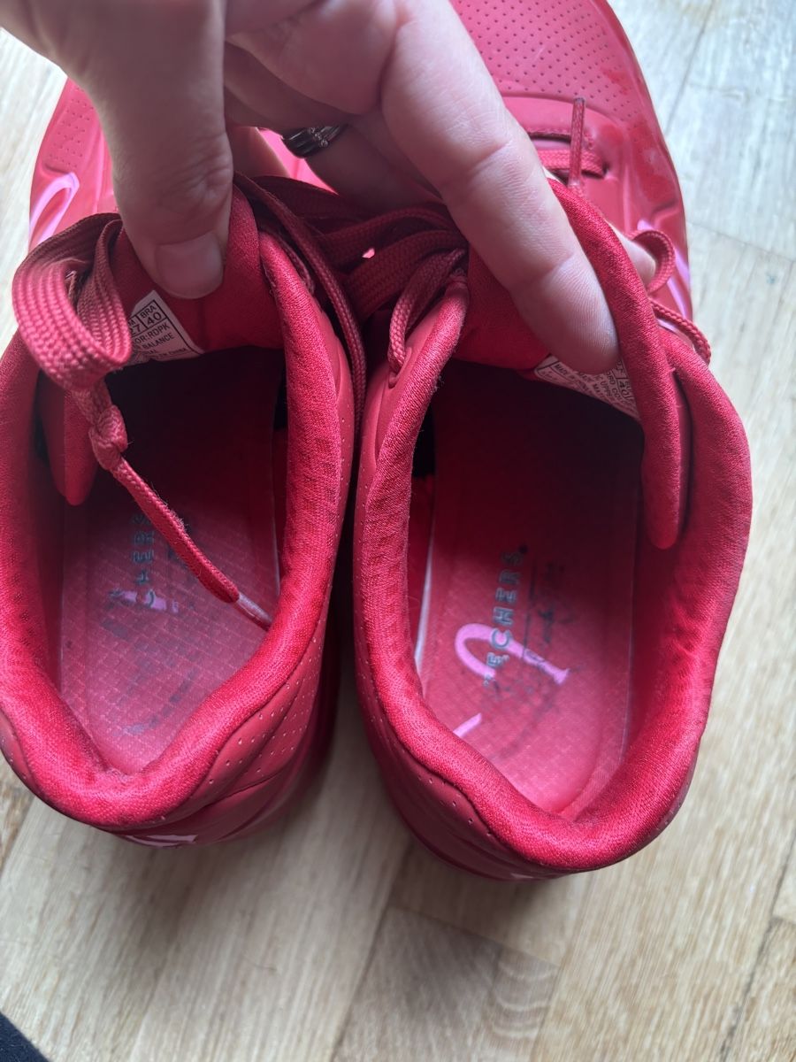 Skechers Scarpe da uomo: Baskets Skechers Rouges Taille 40 💖 – Nuovo (secondo la descrizione) da Biel/Bienne venduto da Spook7 2