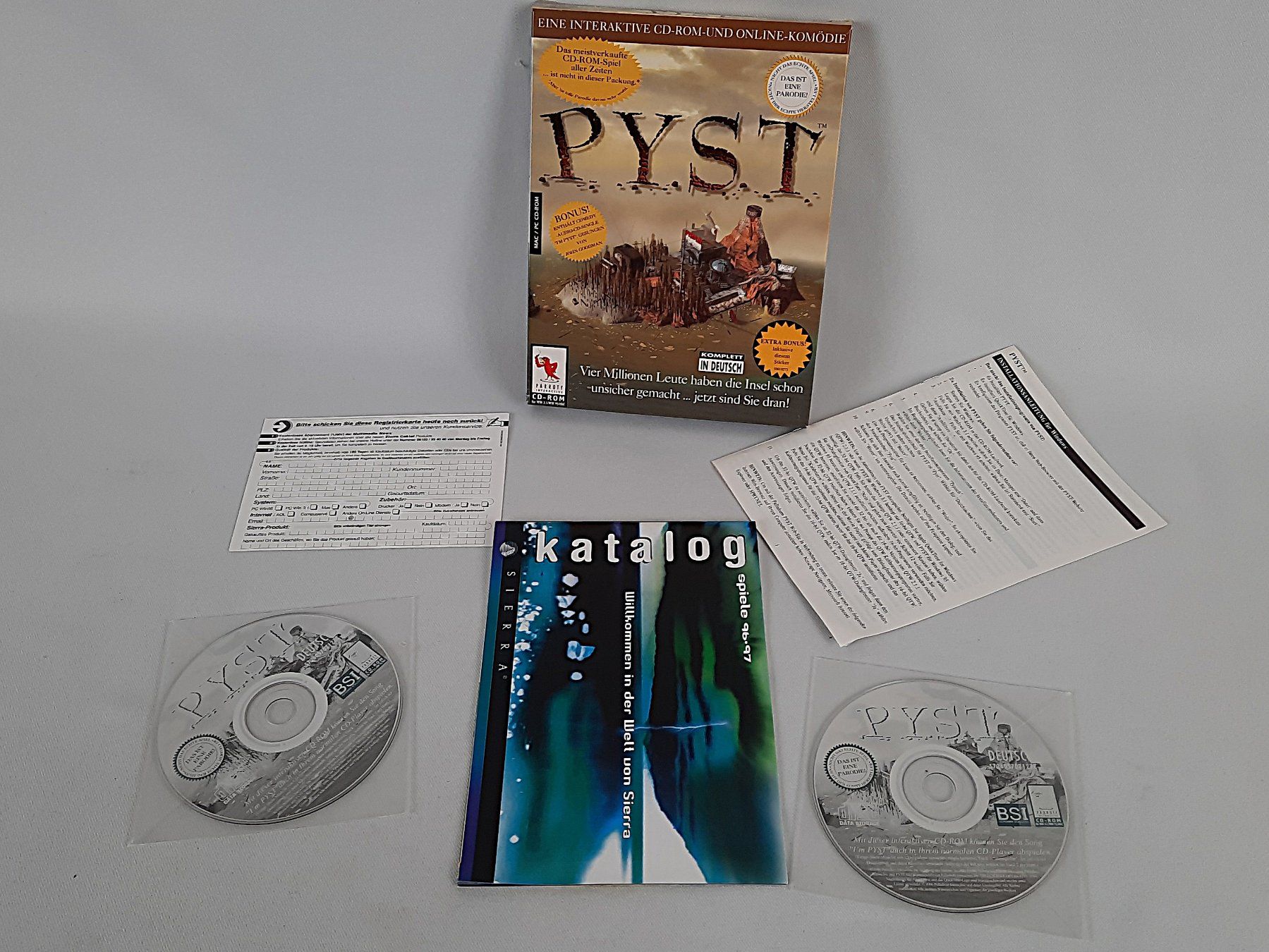 Giochi: PYST von Parroty Interactive – Usato da Beinwil am See venduto da Restwert_Beinwil
