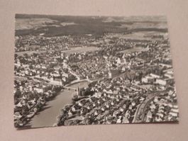 Ansichtskarte Karte Stadt Solothurn SO Flugansicht 1965