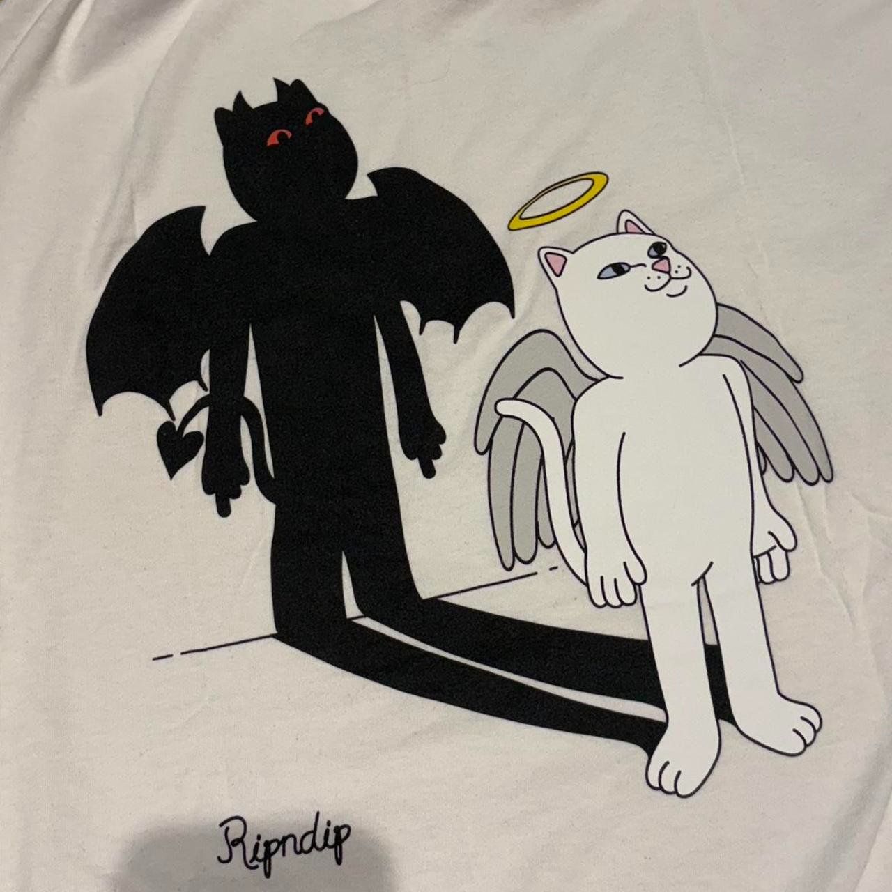 Ripndip T-Shirts: Rip n Dip T-shirt weiss – Neu (gemäss Beschreibung) aus Matten b. Interlaken von anisaarunno