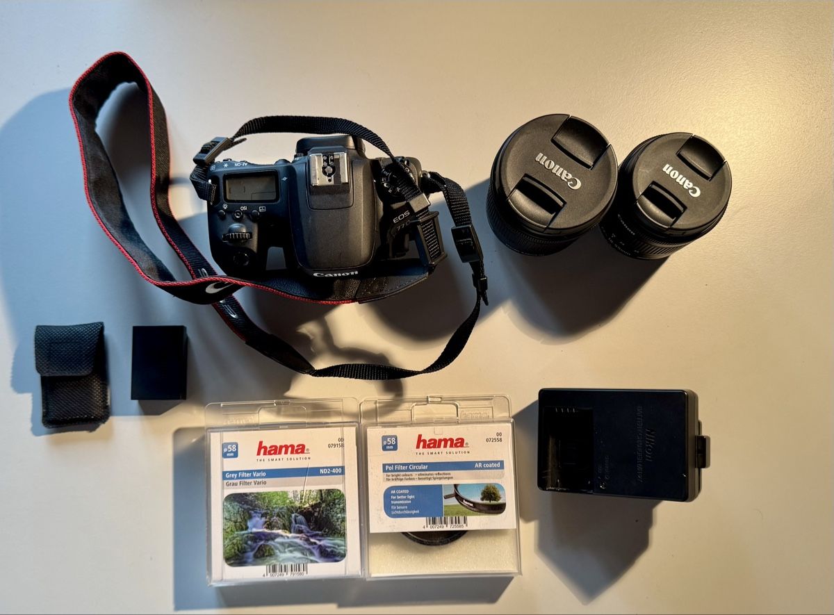 Canon Kamera: Canon Eos 77D mit Zubehör  – Gebraucht aus Boswil von Marc_vr 1
