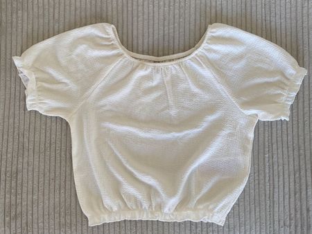 Weisses Croptop