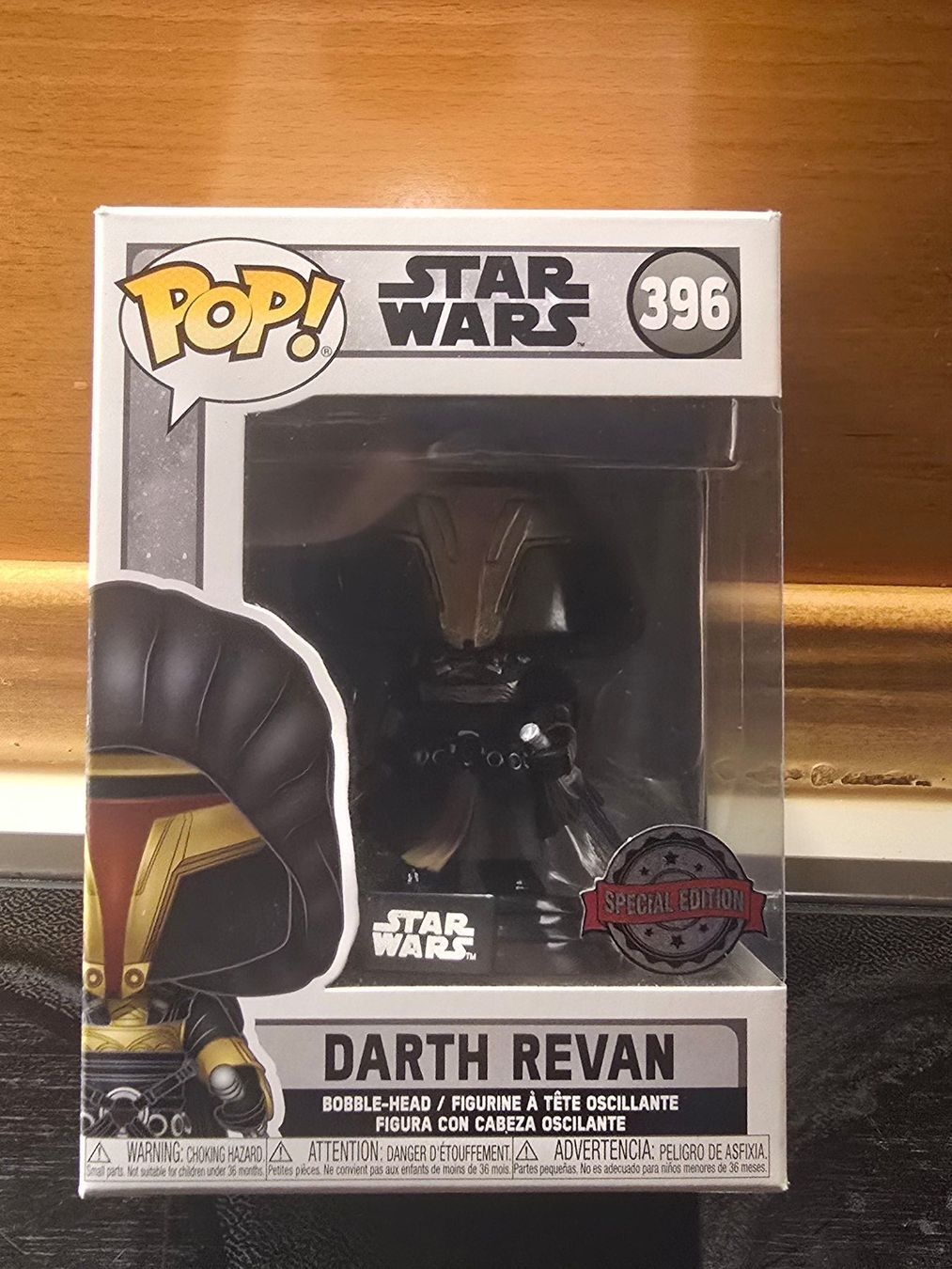 Star Wars Figuren: POP Figur Darth Revan Star Wars Nr. 396 – Gebraucht aus Schaffhausen von K.Ichimaru