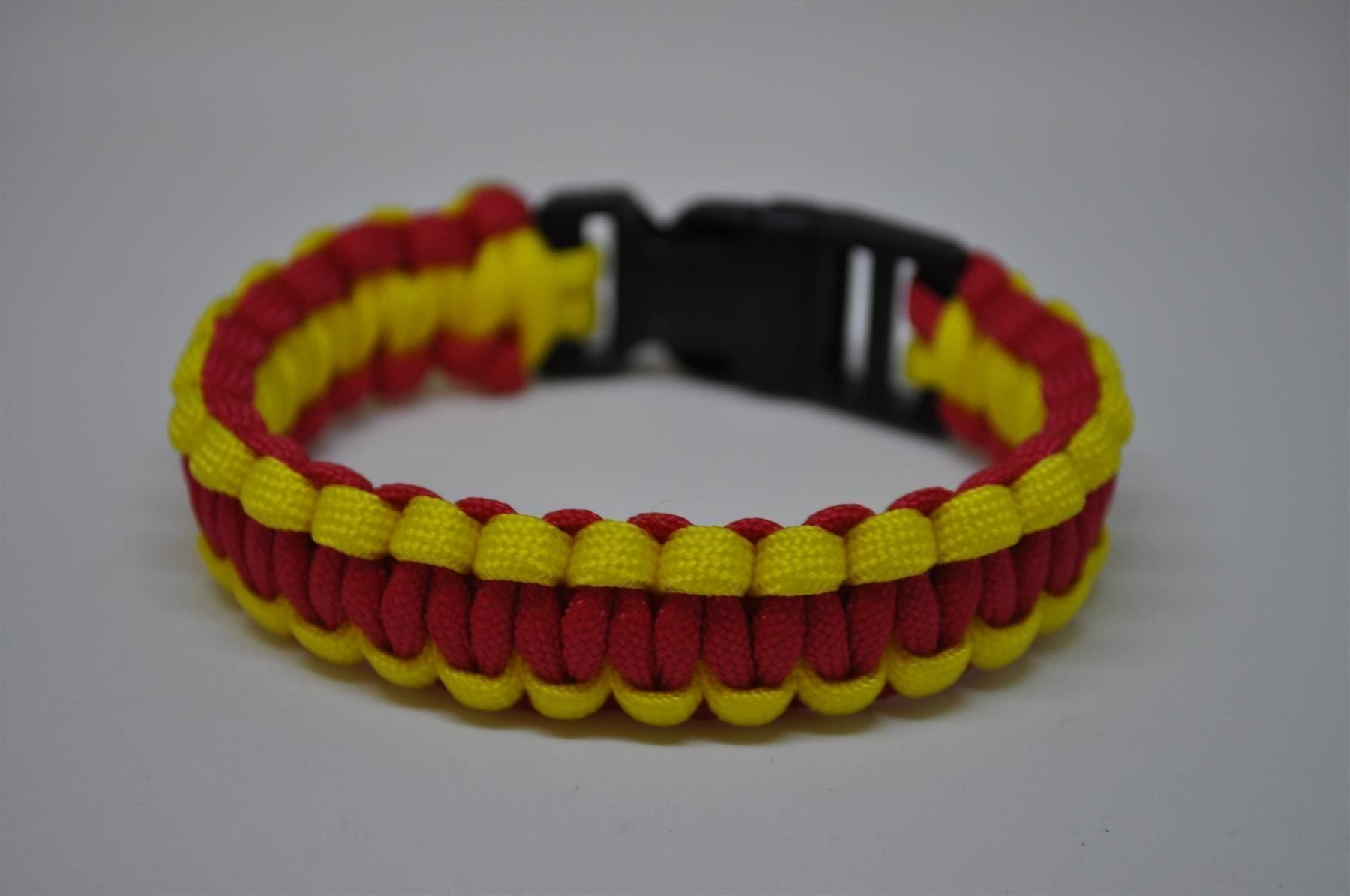 Bracciali & Braccialetti: Paracord Rettungseil rot-gelb – Nuovo e nell'imballaggio originale da Courlevon venduto da HotSaleandPrice 1