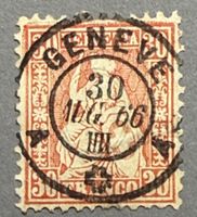 33 Perfekt zentrischer Vollstempel Geneve