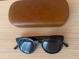 Sonnenbrille KOMONO THE LULU schwarz/rot