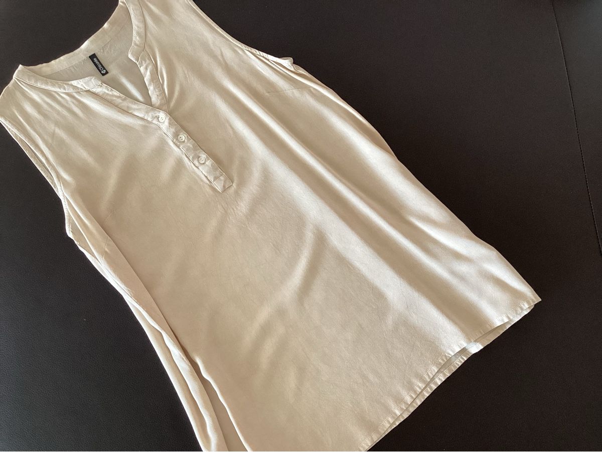 Tuniche: Chicorée Sommer Tunika Beige Gr. S, Neuwertig. – Nuovo (secondo la descrizione) da Cham venduto da Lanza08