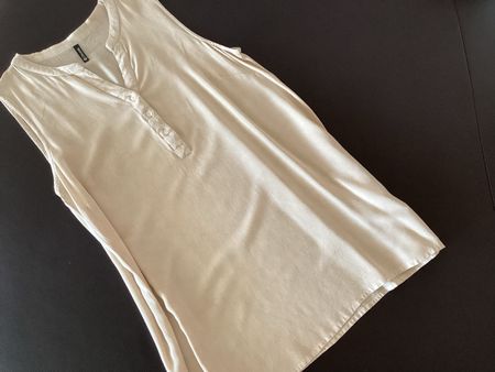 Chicorée Sommer Tunika Beige Gr. S, Neuwertig.