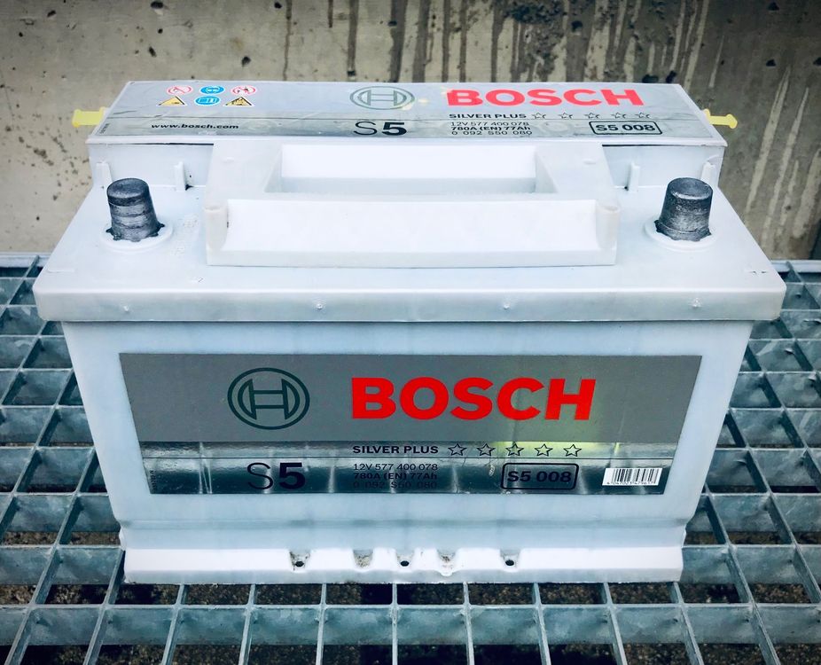 Autobatterie Bosch S5008 Silver Plus // 77Ah // 780A