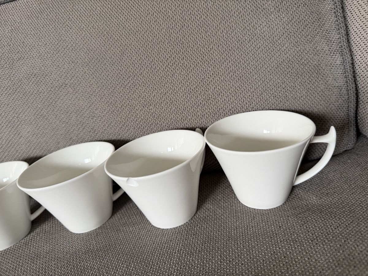 Tasses: Tazze caffè bianche set 6 pezzi altezza 10 cm – D'occasion à Lugano par can_xdd8 1