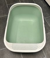 Katzentoilette / Katzenklo - mint - 42 x 57 cm - 2 Teilig